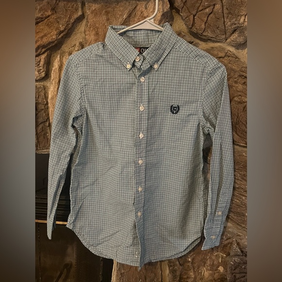Boys Chaps by Ralph Lauren Plaid Dress Shirt size Medium - Picture 1 of 4
